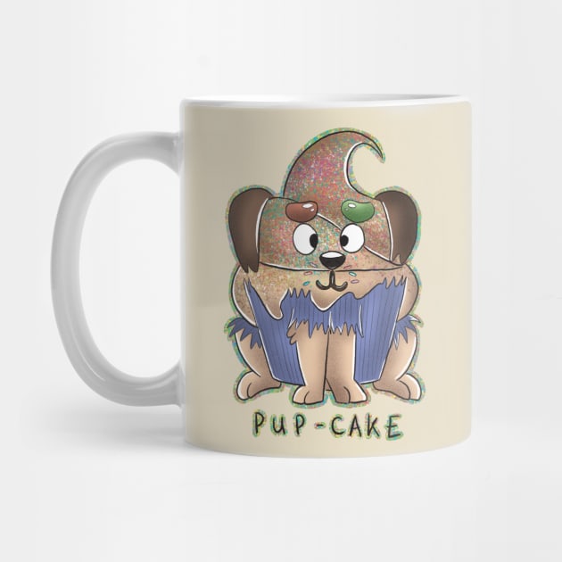 Pupcake by paigedefeliceart@yahoo.com
